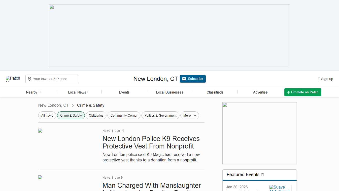 New London Crime & Safety News New London, CT Patch